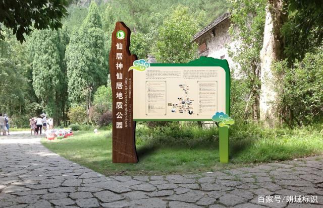 地质公园标识系统